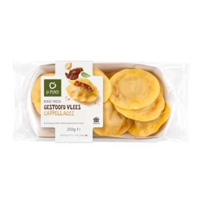 La Place Verse Pasta Gestoofd Vlees Cappellacci